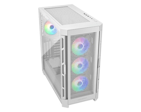 COUGAR Obudowa Cougar Gaming Duoface Pro RGB - Midi Tower - PC - biały - ATX - EATX - micro ATX - Mini-ITX - SSI CEB - Metal - Szkło ha