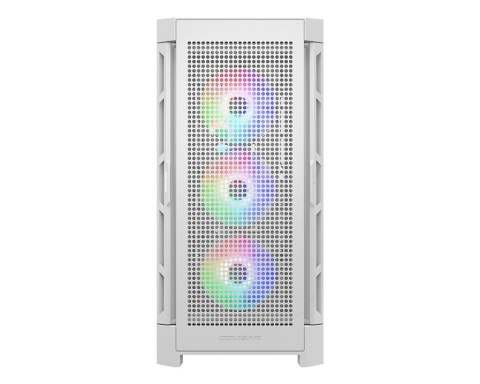 COUGAR Obudowa Cougar Gaming Duoface Pro RGB - Midi Tower - PC - biały - ATX - EATX - micro ATX - Mini-ITX - SSI CEB - Metal - Szkło ha