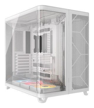 Corsair Corsair AIR 5400 RS-R ARGB PC-Case, Midi Tower, Szkło hartowane, RGB - białe, 2x wentylatory 120 mm w zestawie