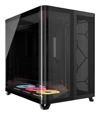Corsair Obudowa CORSAIR Geh Midi AIR 5400 LX-R LINK Szkło hartowane Czarne