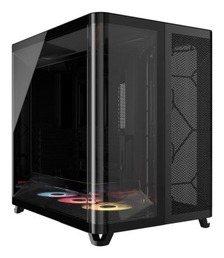 Corsair Obudowa komputera Corsair AIR 5400 RS-R ARGB, Midi Tower, Szkło hartowane, RGB - czarne, 3x wentylatory 120 mm w zestawie