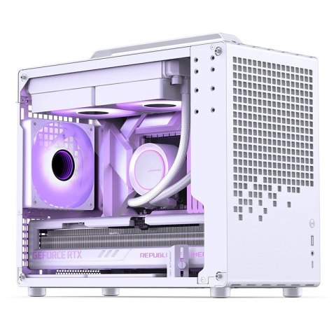 Jonsbo Obudowa Jonsplus Z20 GEJP-023 Mesh PC, Mini Tower, Micro-ATX, z uchwytem do przenoszenia - biała