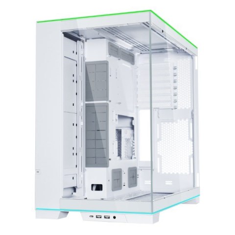 LIAN LI Lian Li O11D EVO RGB, Szkło hartowane - białe