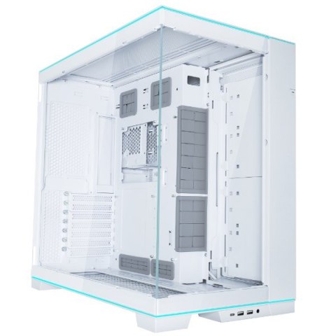 LIAN LI Lian Li O11D EVO RGB, Szkło hartowane - białe
