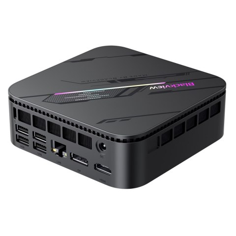 Blackview Mini PC Blackview MP100 Pro Ryzen 5 7430U 16GB RAM SSD 512GB Windows 11 Pro Gray