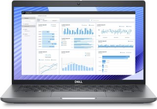 Dell Dell Precision 3490 PRE3490-U52516 Ultra 5 135H 14"FHD AG 16GB SSD256 BT BLKB LAN W11Pro Gray (REPACK) 2Y