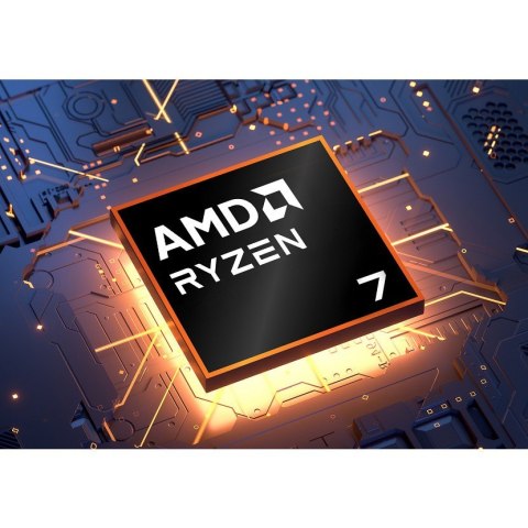 Hewlett-Packard HP OmniBook 3 Ryzen 7 250 17.3"FHD IPS 300nits AG 24GB DDR5 5600 SSD512 Radeon 780M Graphics Cam1080p 68Wh Win11 Mica Silve 2Y