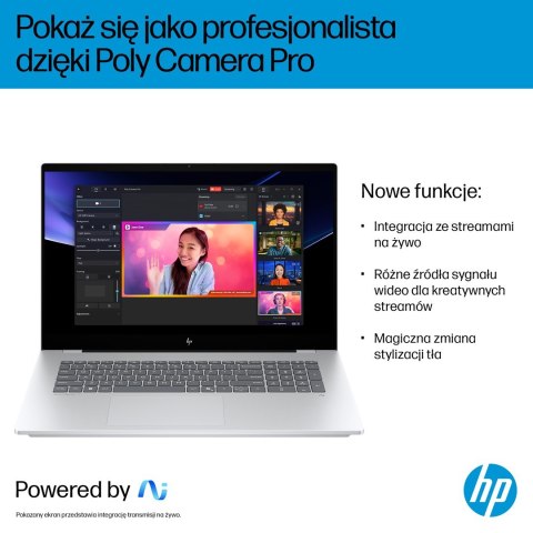 Hewlett-Packard HP OmniBook 7 17-dc0219nw Ultra 5 226V 17.3"FHD Touch IPS 400nits Glare 16GB LPDDR5X SSD1TB Arc 130V Cam 5MP+IR 83Wh Win11 Ice S