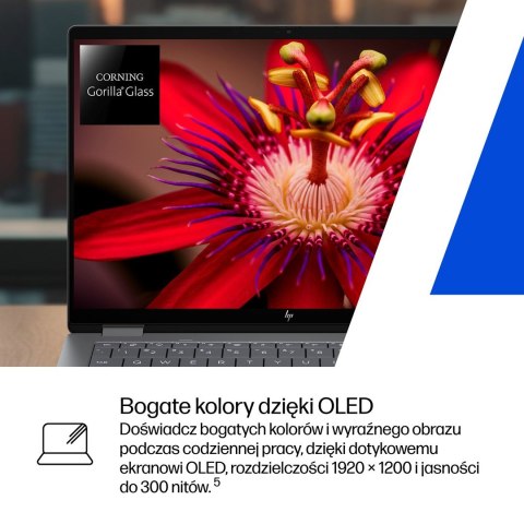 Hewlett-Packard HP OmniBook X Flip 2in1 14-fk0020nw Ryzen AI 5 340 14"2K OLED 300nits LBL Glosy 16GB LPDDR5x SSD512 Radeon 840M Cam5MP+IR 59Wh W