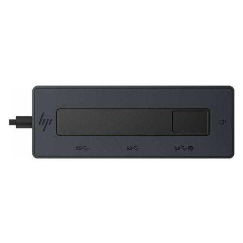 Hewlett-Packard Stacja dokująca HP 4K USB-C Multiport Hub czarna 6G842AA