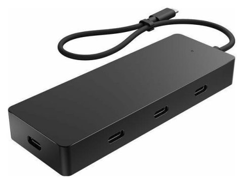 Hewlett-Packard Stacja dokująca HP 4K USB-C Multiport Hub czarna 6G842AA