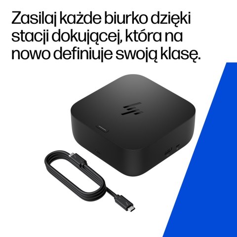 Hewlett-Packard Stacja dokująca + zasilacz HP USB-C Dock G6 100W czarna 9X3V1UT#ABB