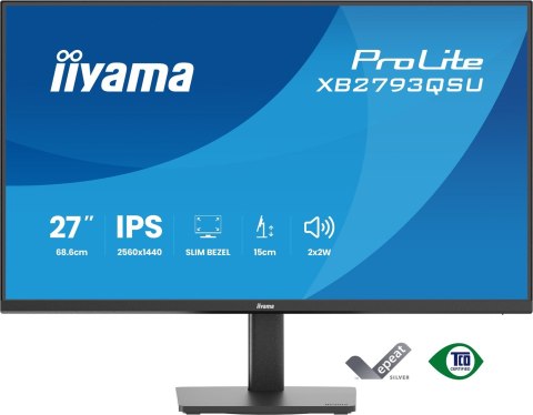 IIYAMA MONITOR IIYAMA LED 27" XB2793QSU-B1