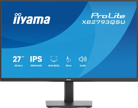 IIYAMA MONITOR IIYAMA LED 27" XB2793QSU-B1