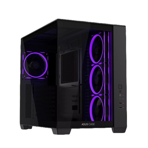 ASUS Obudowa Asus A32 PLUS TG ARGB BLACK