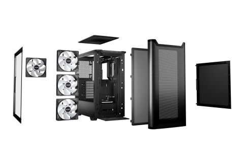 BE QUIET! OBUDOWA BE QUIET! PURE BASE 501 LX Black BGW78