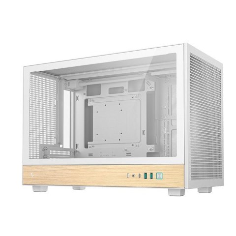 DEEPCOOL Obudowa DeepCool CH260 WOOD biała
