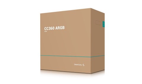 DEEPCOOL Obudowa Deepcool Micro-ATX CC360 (Czarna)