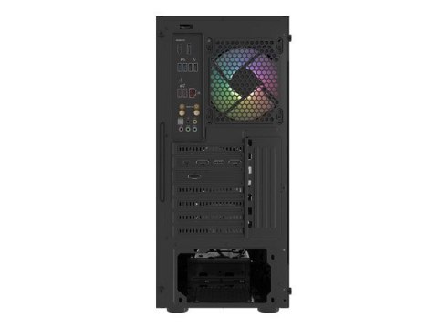NATEC FURY OBUDOWA KOMPUTEROWA FURY SHOBO RGB MIDI TOWER Z OKNEM CZARNA