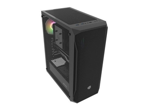 NATEC FURY OBUDOWA KOMPUTEROWA FURY SHOBO RGB MIDI TOWER Z OKNEM CZARNA