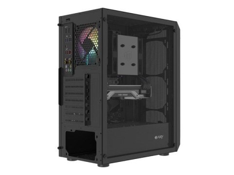 NATEC FURY OBUDOWA KOMPUTEROWA FURY SHOBO RGB MIDI TOWER Z OKNEM CZARNA