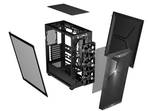 Corsair Obudowa Corsair 3200D RS Mid-Tower Smoked