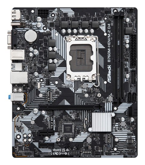 Asrock Płyta główna Asrock B760M-HDV/M.2 D4