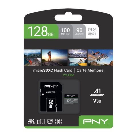 PNY Technologies Karta pamięci PNY PRO Elite microSDXC 128GB
