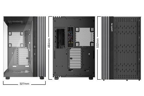 BE QUIET! OBUDOWA BE QUIET! Light Base 900 DX Black