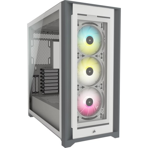 Corsair Obudowa Corsair iCUE 5000X RGB Mid-Tower ATX Tempered Glass White (CC-9011213-WW)