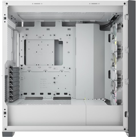 Corsair Obudowa Corsair iCUE 5000X RGB Mid-Tower ATX Tempered Glass White (CC-9011213-WW)