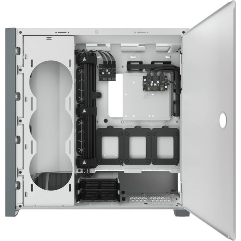 Corsair Obudowa Corsair iCUE 5000X RGB Mid-Tower ATX Tempered Glass White (CC-9011213-WW)