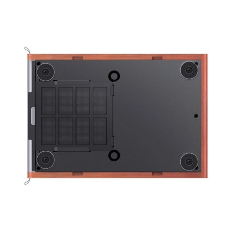 Jonsbo Obudowa PC Jonsbo T7, Midi-Tower, mATX, Szkło Hartowane - srebrne