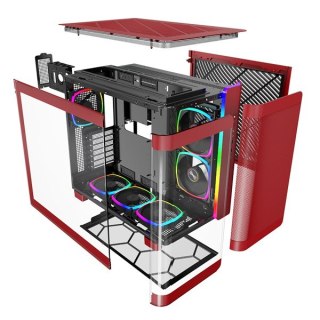 Montech Montech KING 95 PRO Midi Tower Czerwony