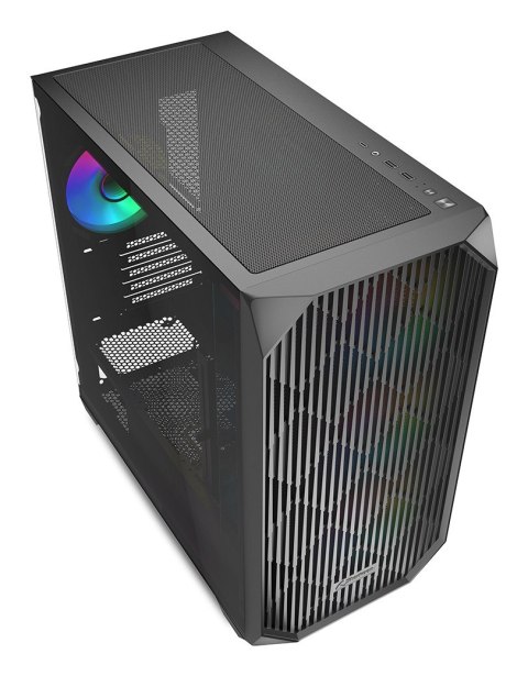 Sharkoon Etui Sharkoon MK3 RGB Micro-ATX 1xGlass Czarne