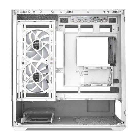 Sharkoon Etui do komputera Sharkoon MK6 RGB Micro-ATX 1xGlass białe