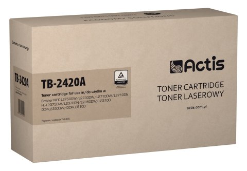 ACTIS Actis TB-2420A Toner (zamiennik Brother TN-2420A; Supreme; 3000 stron; czarny)
