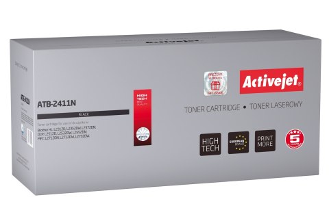 Activejet Activejet ATB-2411N Toner (zamiennik Brother TN-2411; Supreme; 1200 stron; czarny)