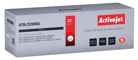 Activejet Activejet ATB-2590NX Toner (zamiennik Brother TN2590XL; Supreme; 3000 stron; czarny)