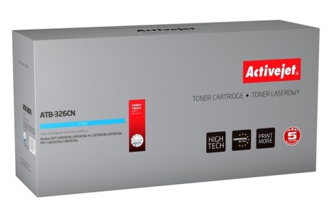 Activejet Activejet ATB-326CN Toner (zamiennik Brother TN-326C; Supreme; 3500 stron; niebieski)