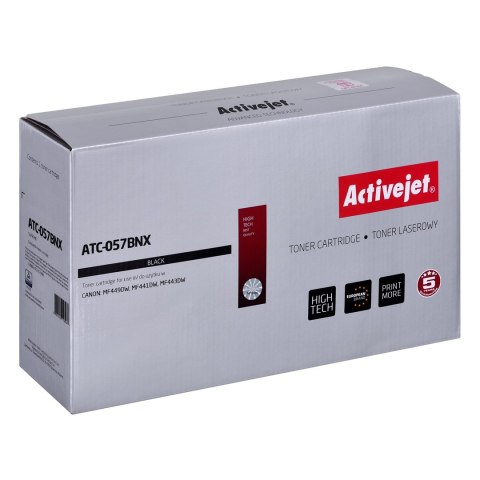 Activejet Activejet ATC-057BNX Toner (zamiennik Canon CRG-057HBK; CRG057H; Supreme; 10000 stron; czarny) z CHIP