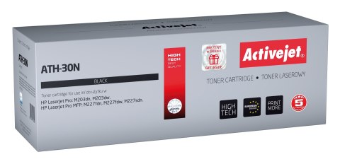 Activejet Activejet ATH-30N Toner (zamiennik HP 30A CF230A; Supreme; 1600 stron; czarny)