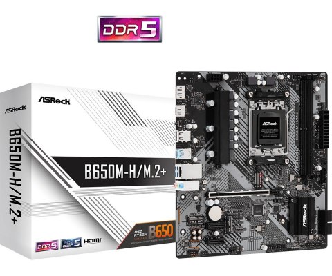 Asrock Płyta główna ASRock B650M-H/M.2+