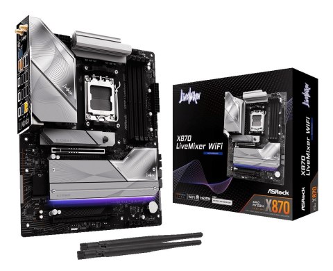 Asrock Płyta główna Asrock X870 LIVEMIXER WIFI