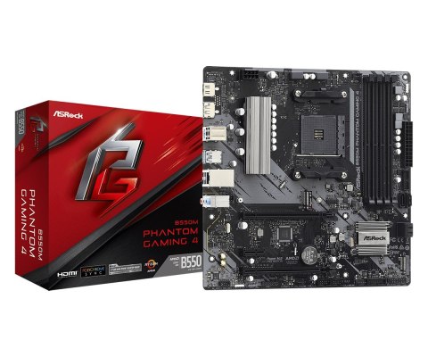 Asrock Płyta główna Asrock B550M PHANTOM GAMING 4