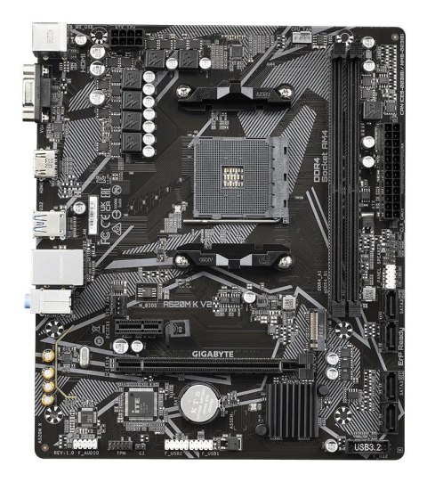 Gigabyte Płyta główna Gigabyte A520M K V2
