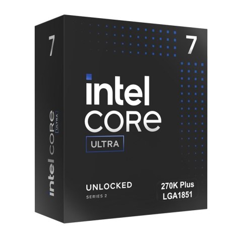 Intel Procesor Intel Core™ Ultra 7 270K Plus 24 cores up to 5.5 GHz (BX80768270K)