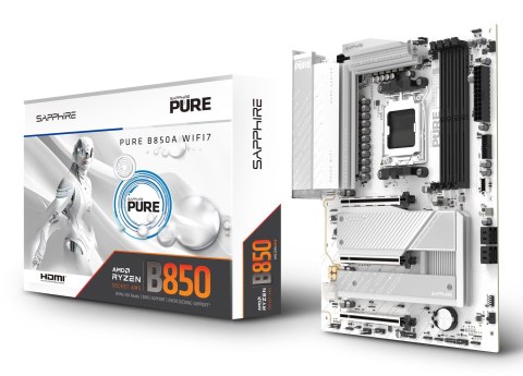 Sapphire Płyta główna SAPPHIRE PURE B850A WIFI7