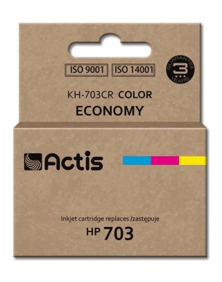 ACTIS ACTIS KH-703CR Tusz (zamiennik HP 703 CD888AE; Standard; 12 ml; kolor)