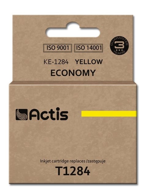 ACTIS Actis KE-1284 Tusz (zamiennik Epson T1284; Standard; 13 ml; żółty)
